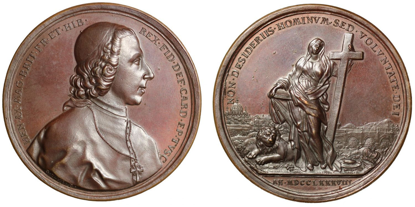 Jacobite, Henry IX, Cardinal-Duke of York, 1788.