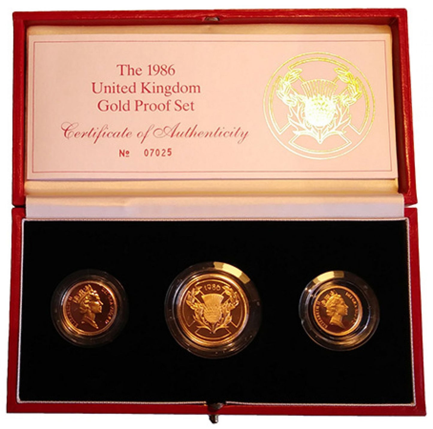 Elizabeth II 1986 proof set Commonwealth Games