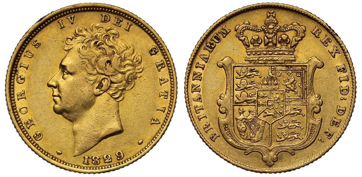 George IV 1829 Sovereign