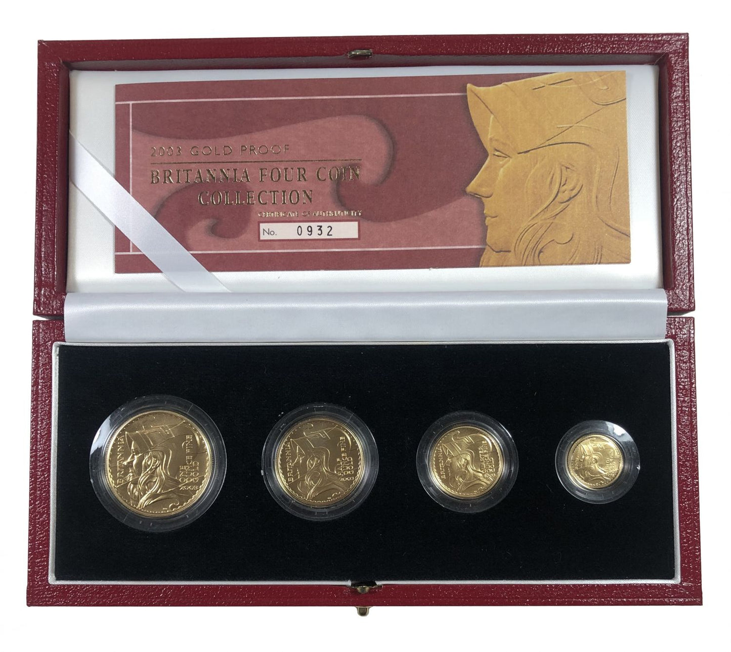 Britannia 2003 gold proof Set