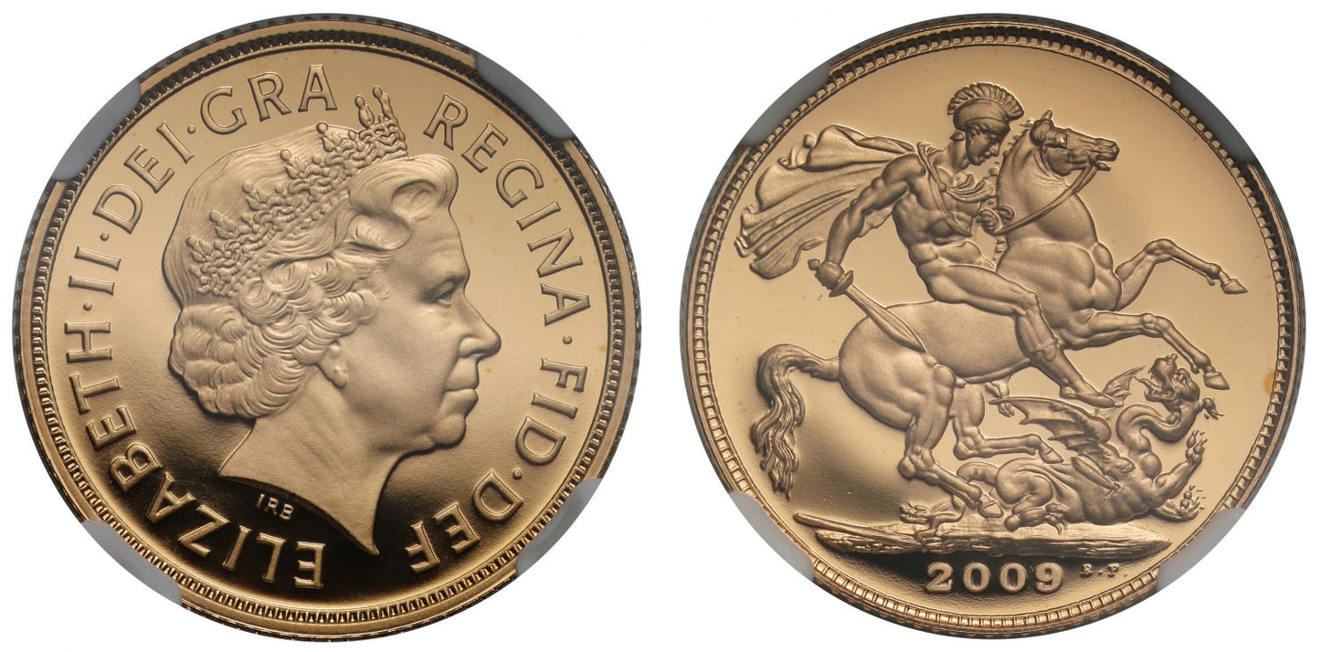Elizabeth II 2009 proof Sovereign PF69 ULTRA CAMEO