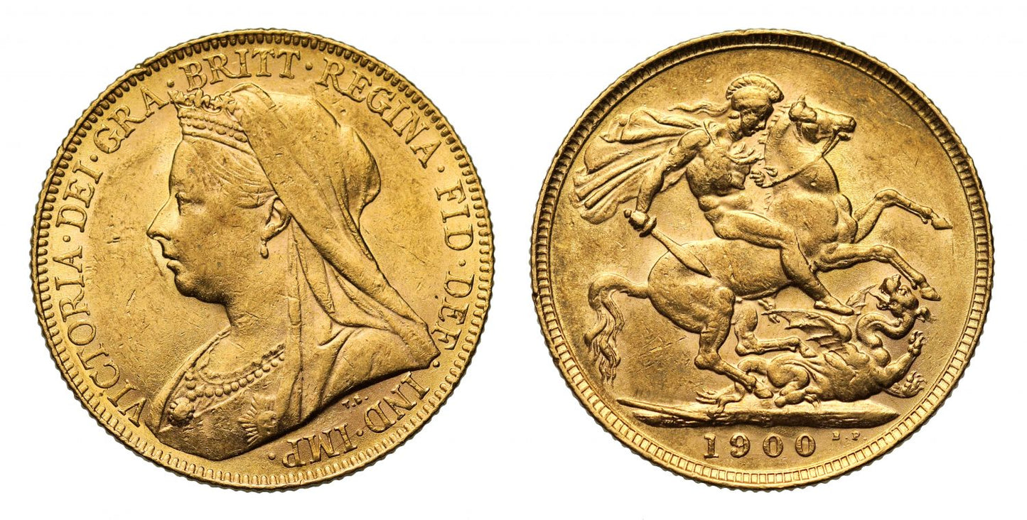 Victoria 1900 P Sovereign, Perth Mint
