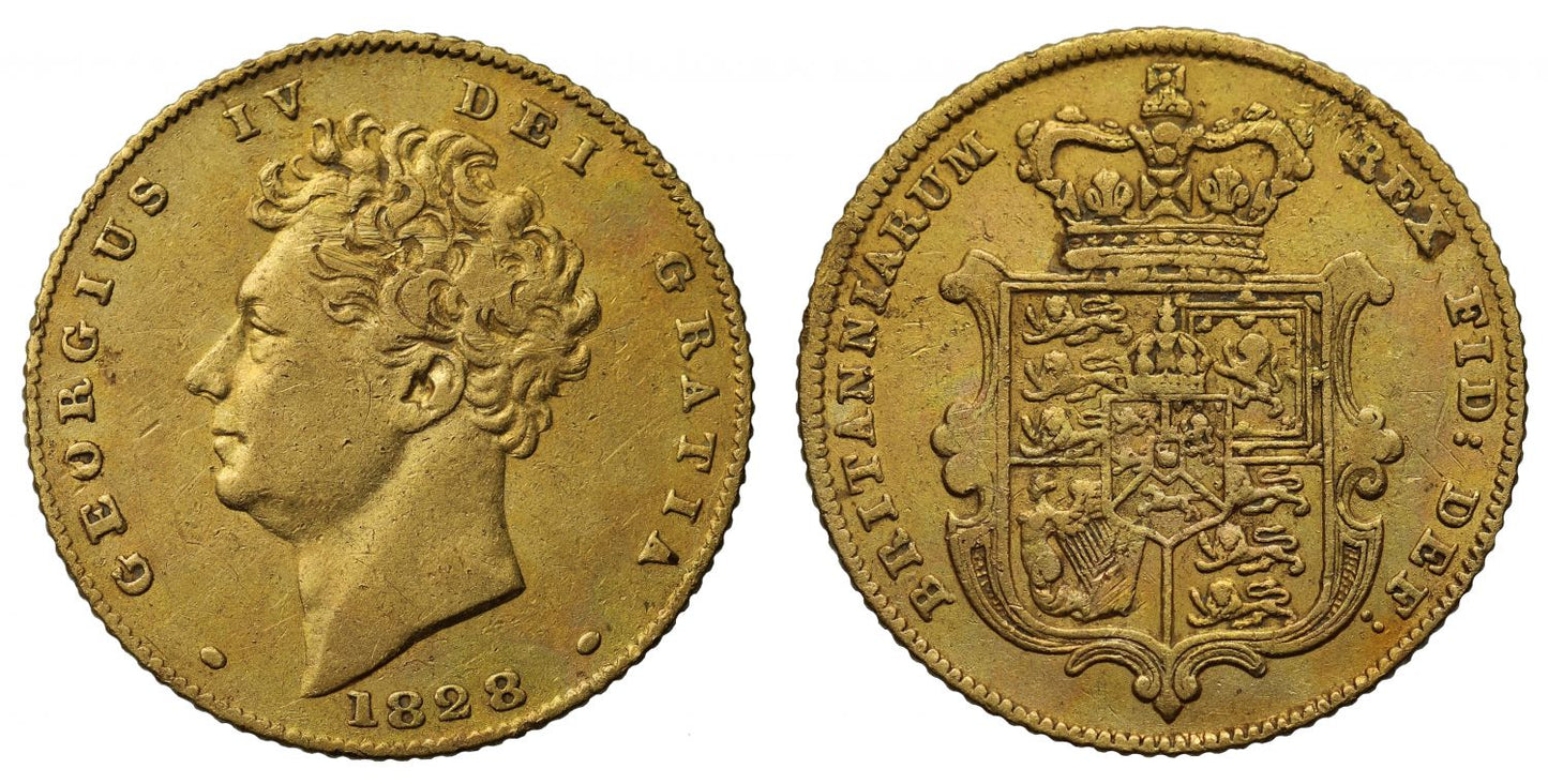 George IV 1828 Half-Sovereign