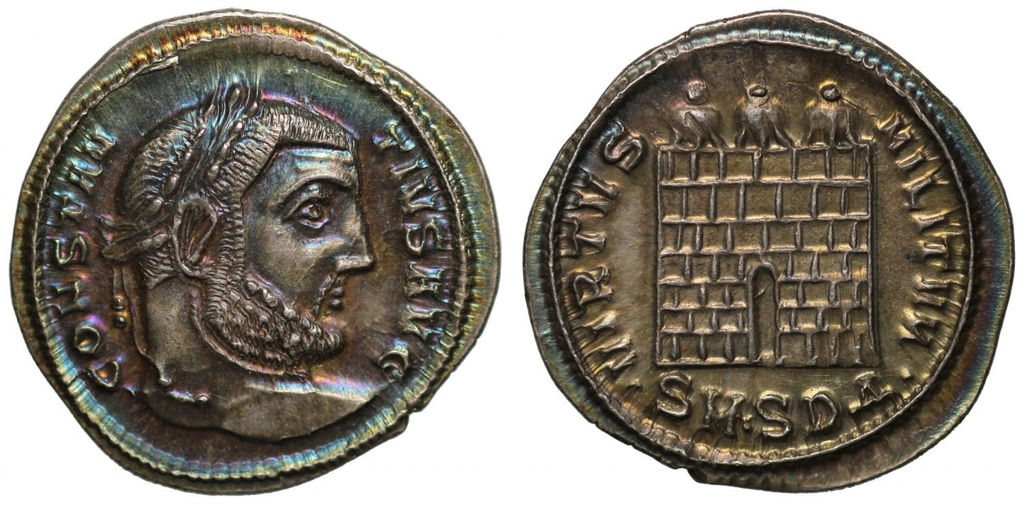 Constantius I, Silver Argenteus