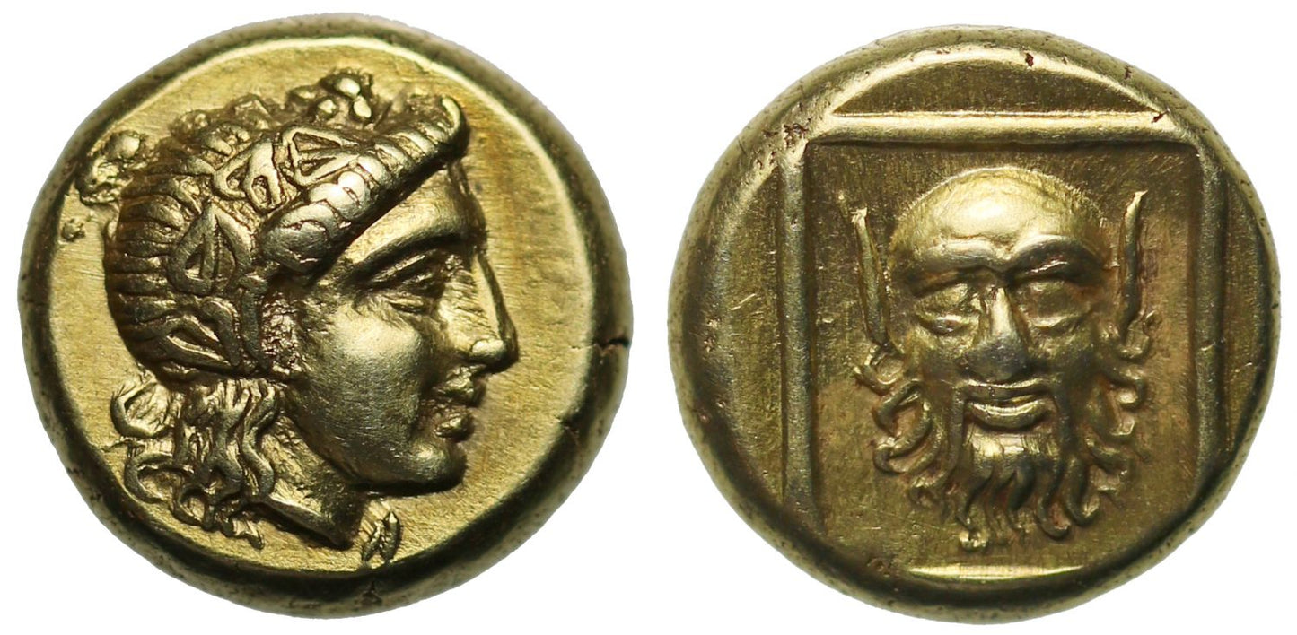 Lesbos, Mytilene, Electrum Hekte