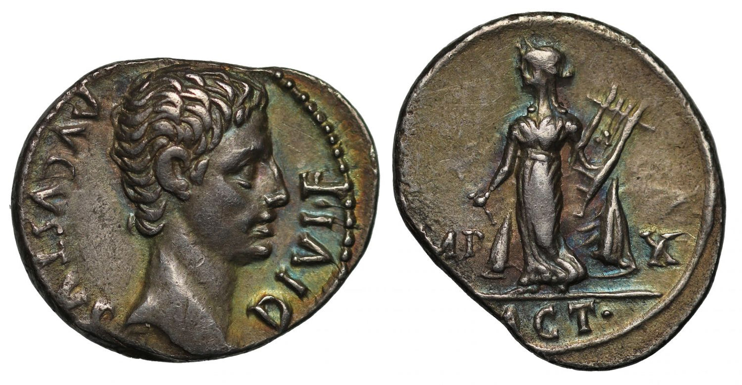 Augustus, Silver Denarius