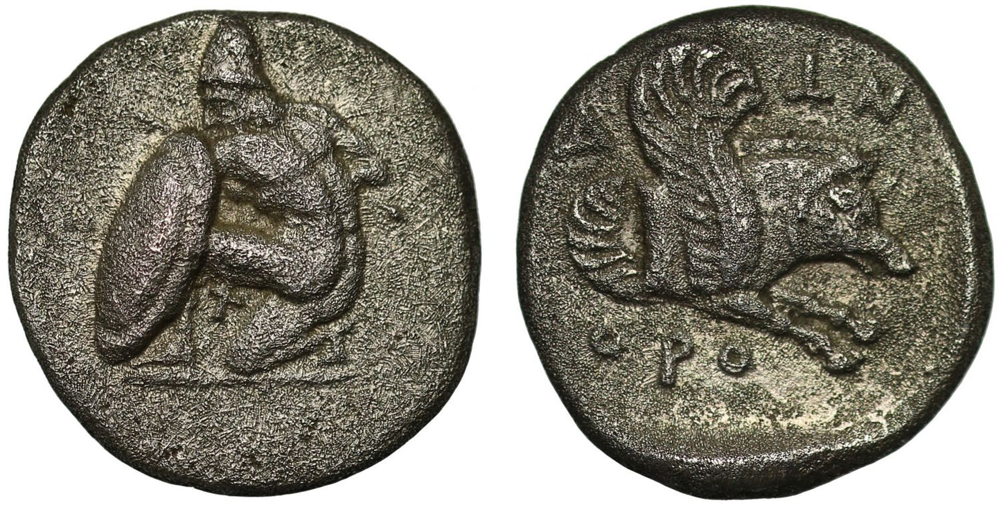 Mysia, Orontas, Silver Drachm