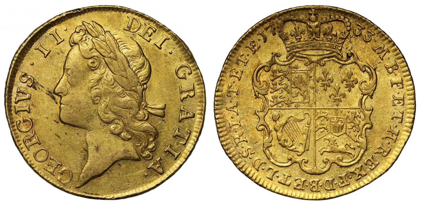 George II 1733 Guinea