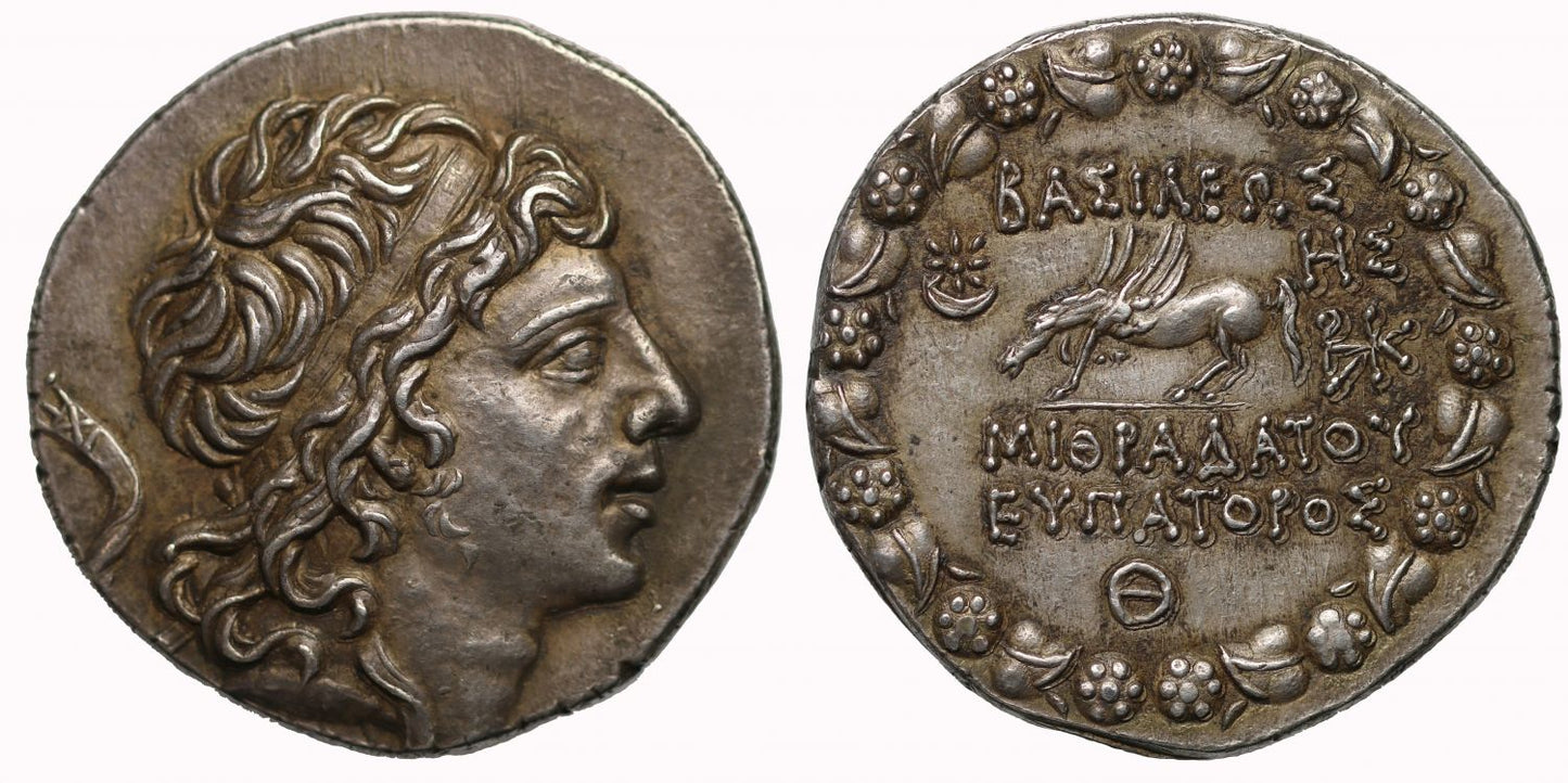 Pontus, Mithradates VI, Silver Tetradrachm