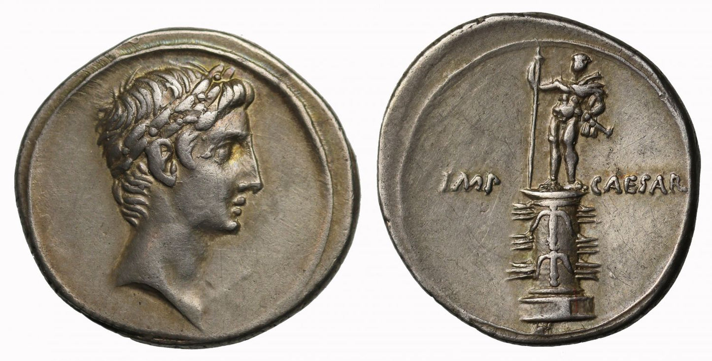 Octavian, Silver Denarius
