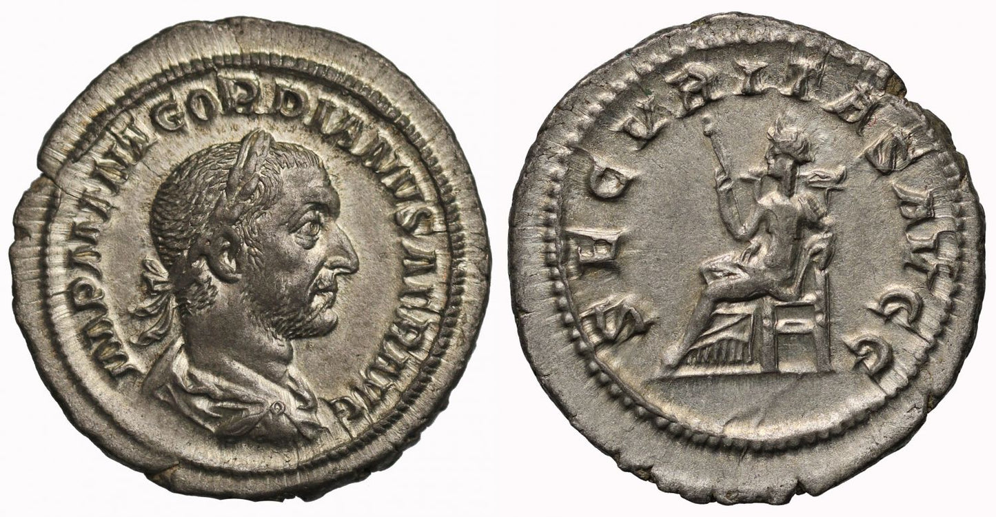 Gordian I, Silver Denarius