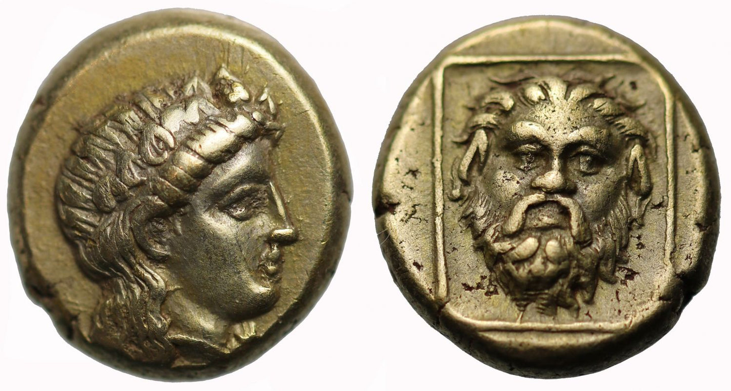 Lesbos, Mytilene, Electrum Hekte