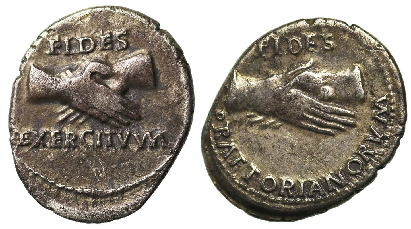 Civil War, Silver Denarius