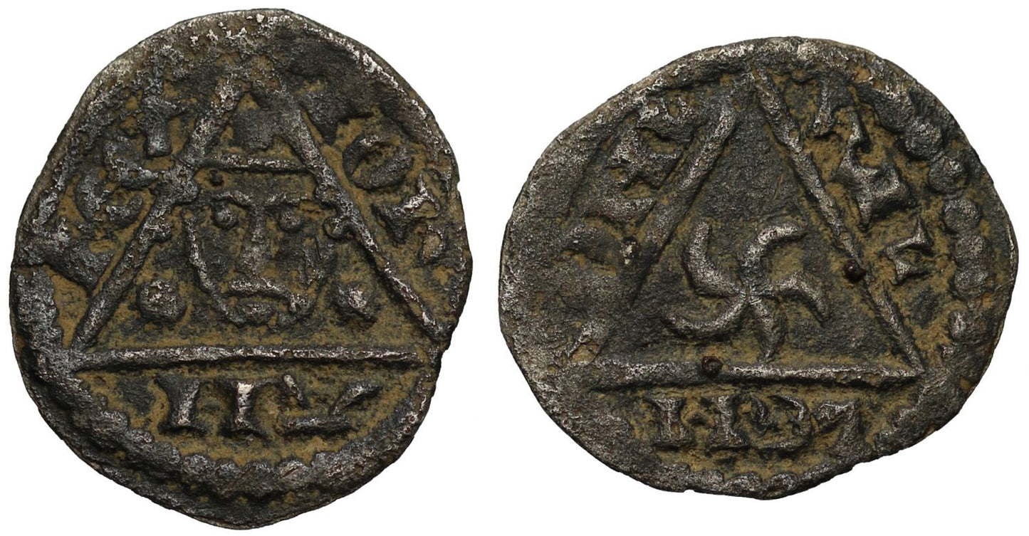 Ireland, John as King, silver Farthing, Limerick, Willem