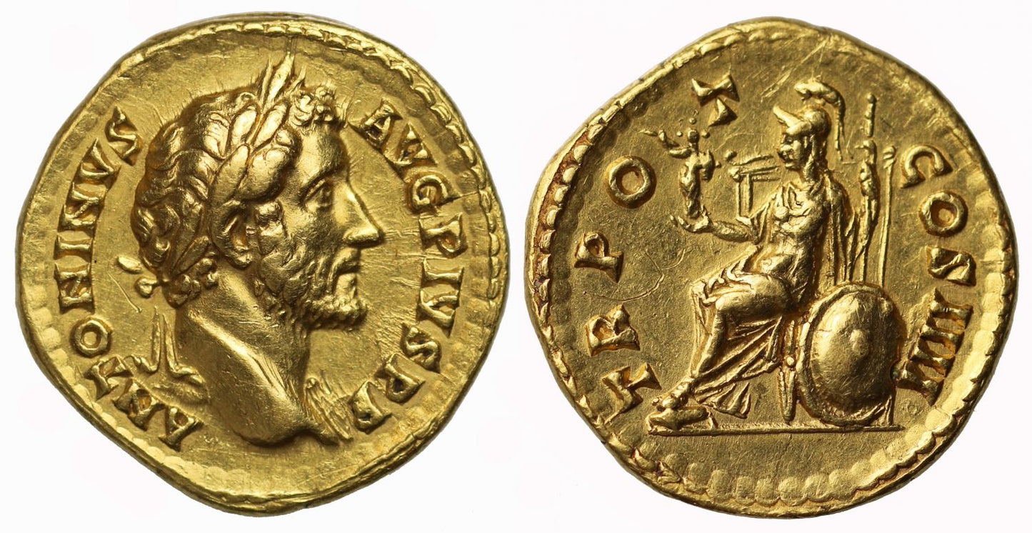 Antoninus Pius, Gold Aureus
