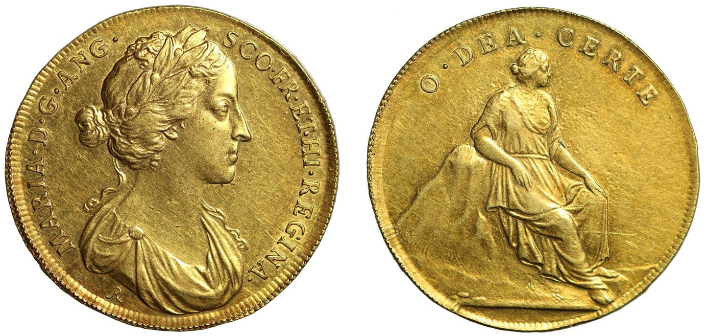 Coronation of Mary, 1685.