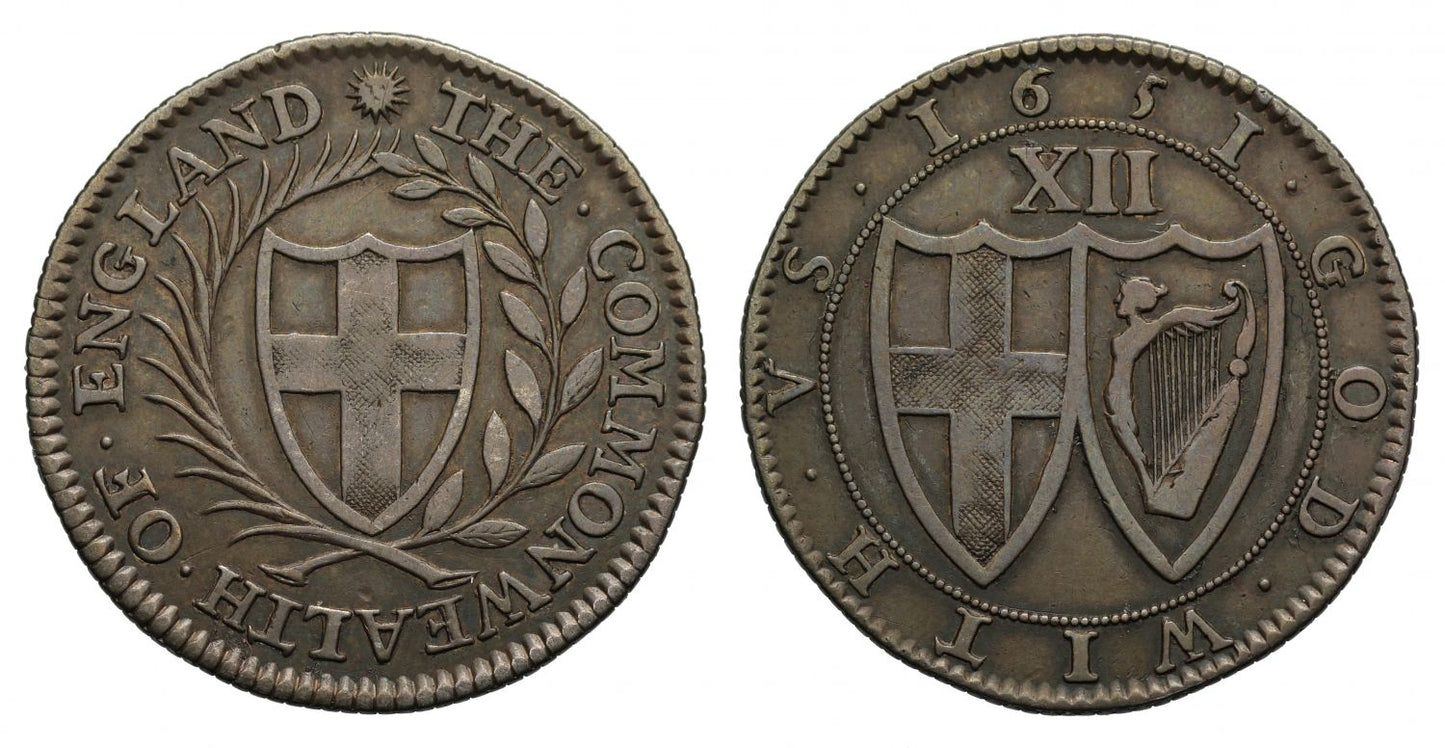 Commonwealth 1651 Blondeau Shilling