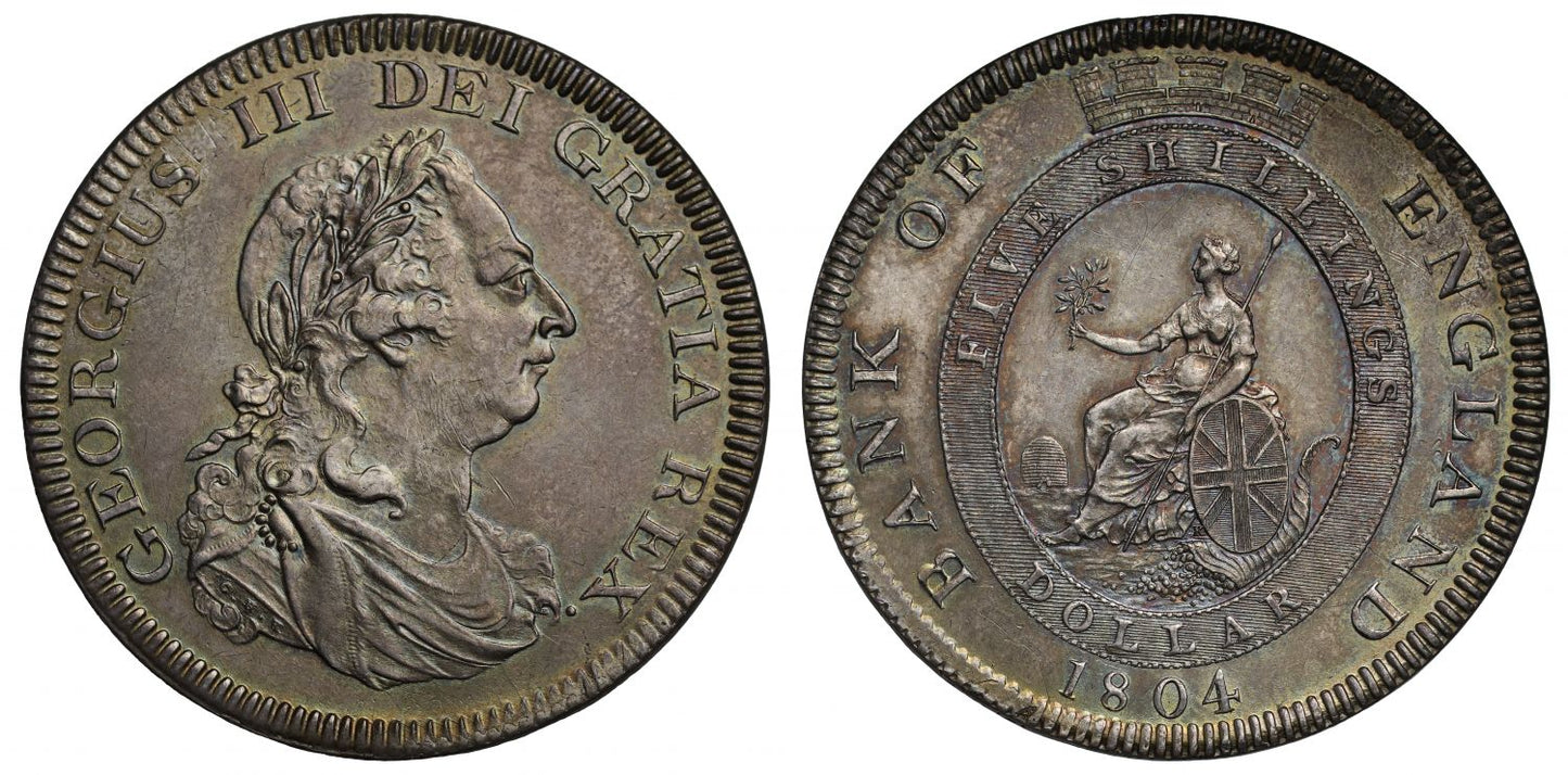 George III 1804 Bank of England Dollar