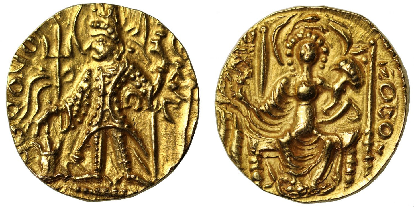 Vasudeva III, Gold Dinar.