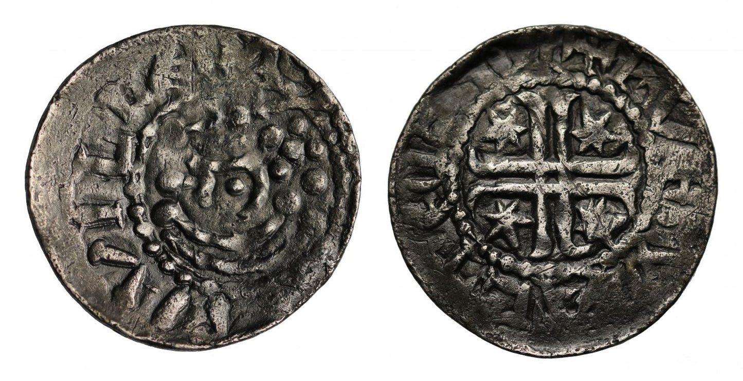 Scotland, William the Lion Penny, Hue and Walter, Le Ra Willame reading