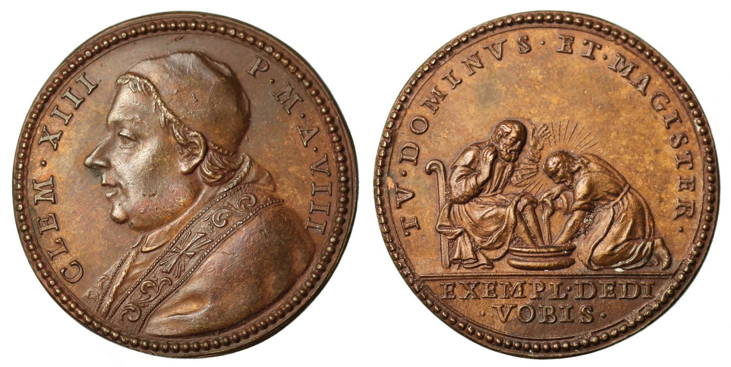 Pope Clement XIII, The Washing of the Feet.