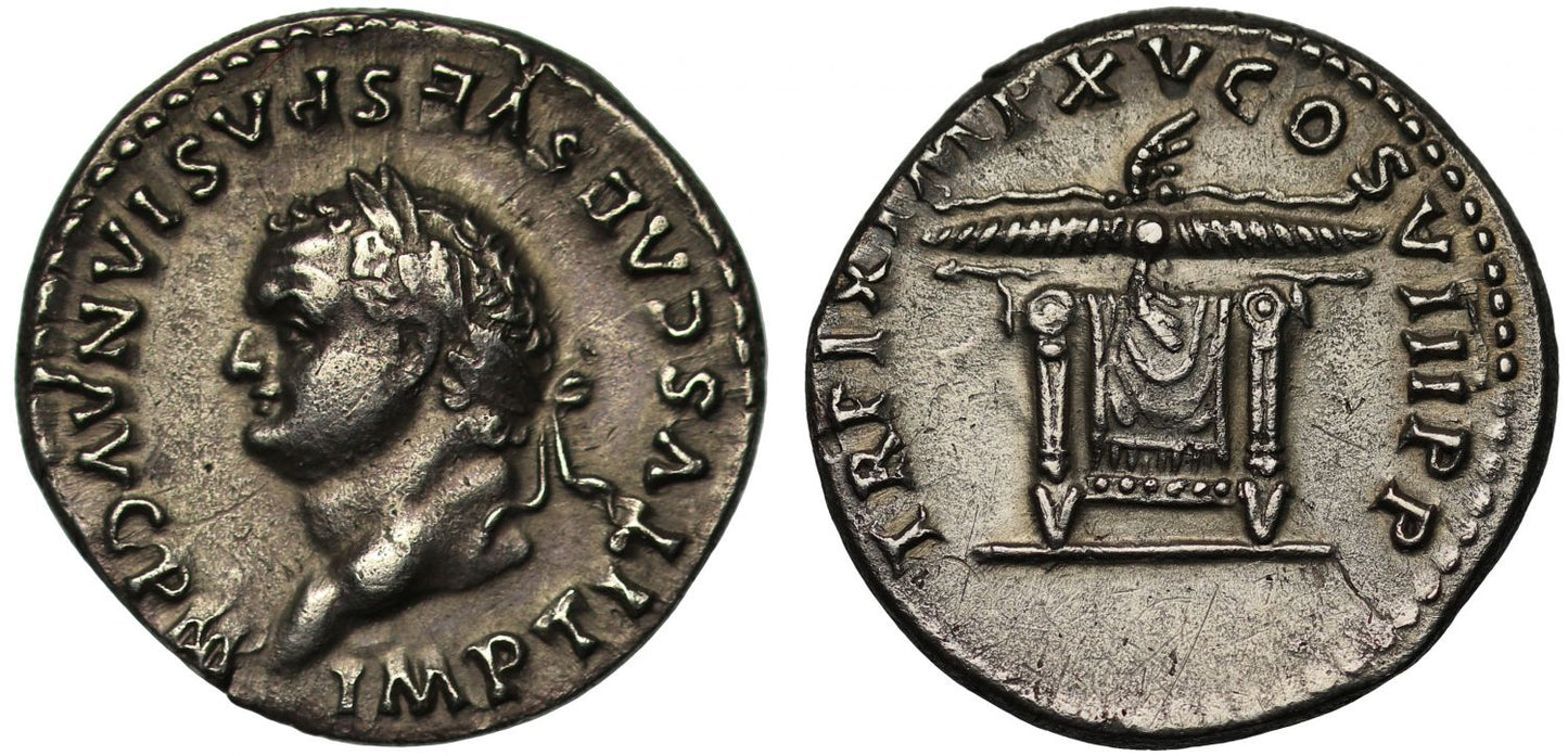 Titus, Silver Denarius