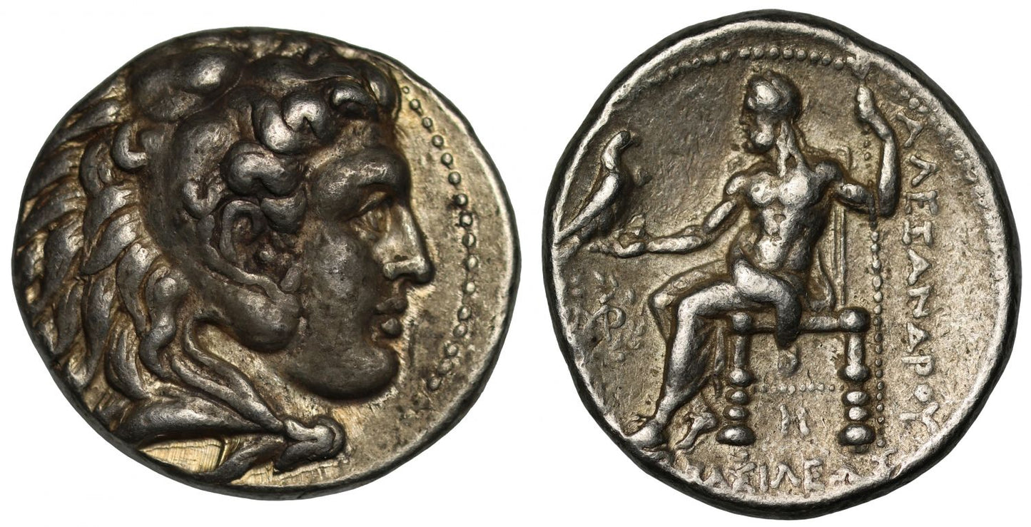 Alexander III the Great, Silver Tetradrachm, Babylon