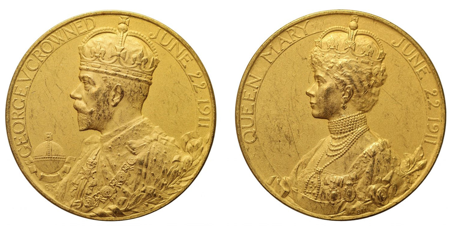 Coronation of George V, 1911. Only 719 struck.