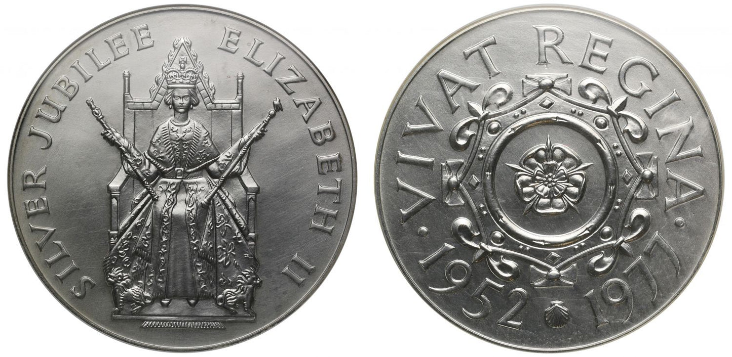 Silver Jubilee of Queen Elizabeth II, 1977, MS68.