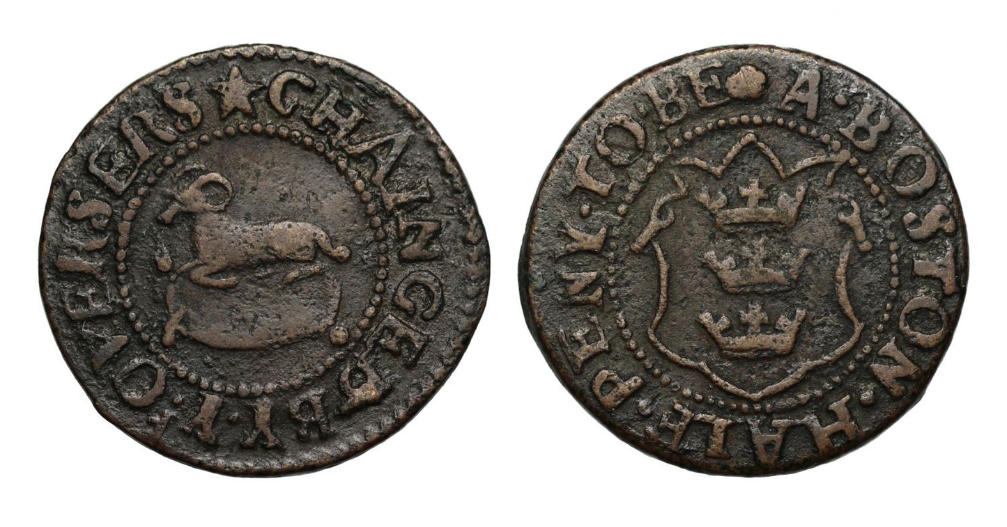 Overseers Town Halfpenny, Boston, Lincolnshire Token