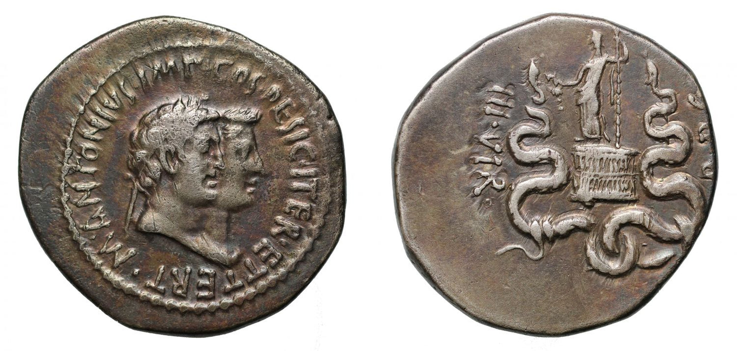 Mark Antony and Octavia, Cistophorus