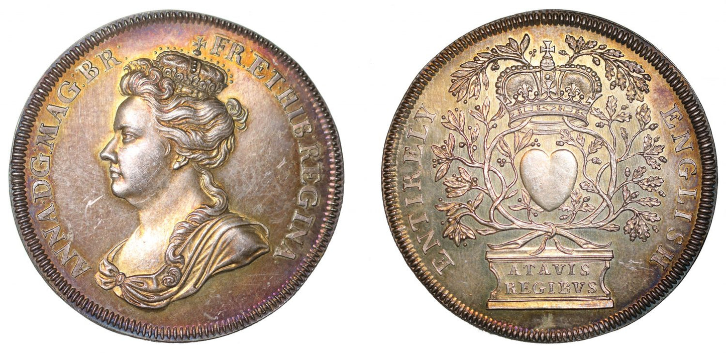 Accession of Queen Anne, 1702.