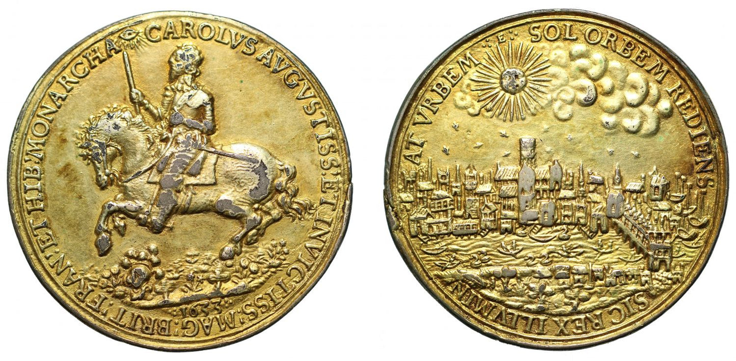 Charles I, Return to London, 1633.