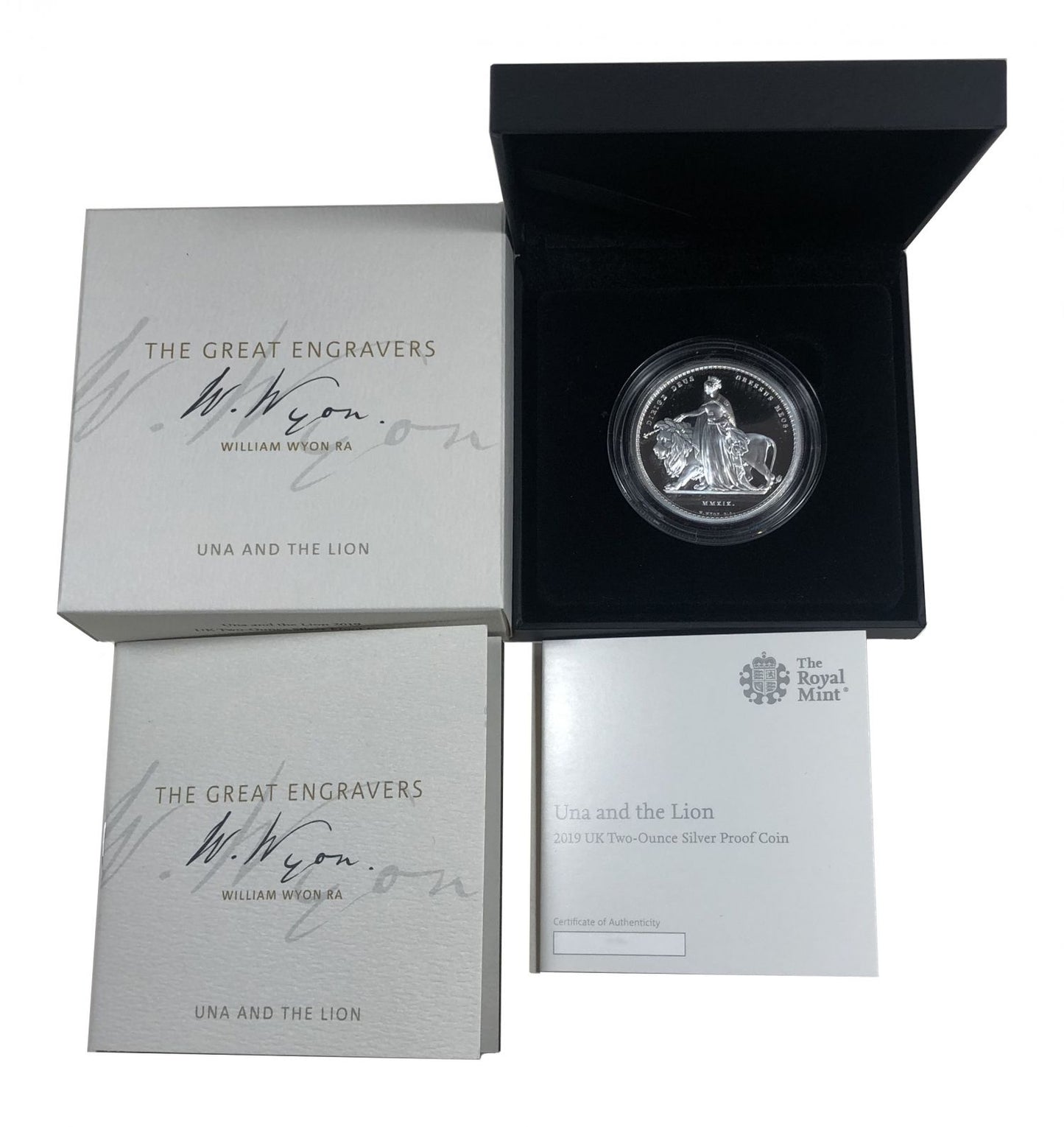 Elizabeth II 2019 Una and the Lion silver proof Five-Pounds