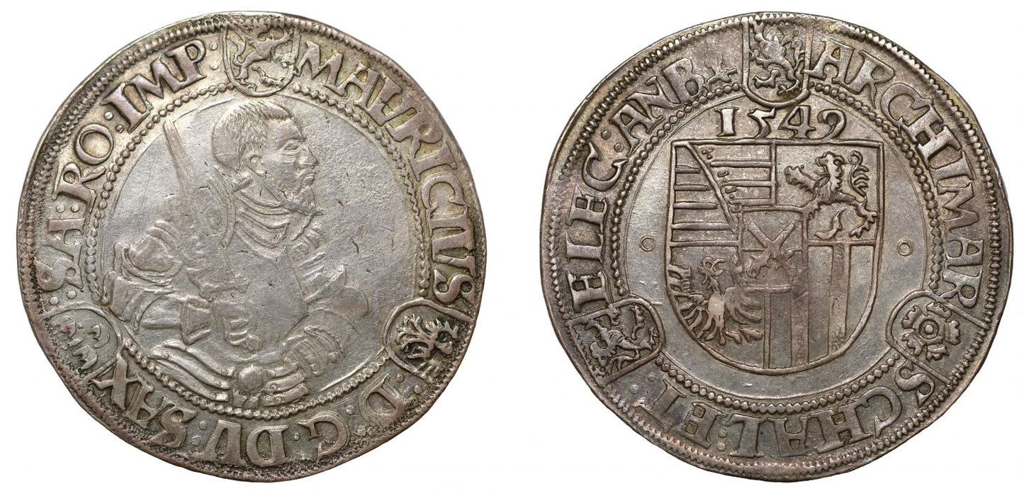 Germany, Saxony Thaler 1549