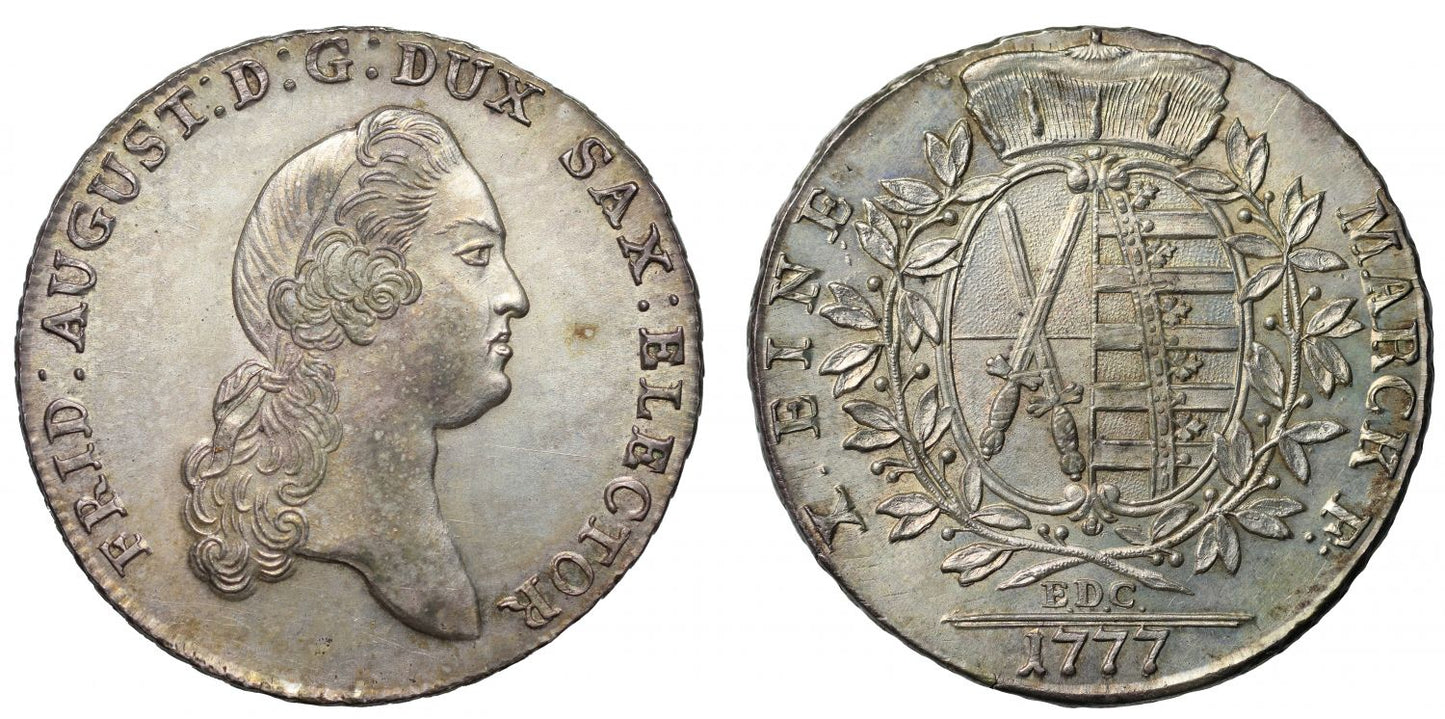 Germany, Saxony Thaler 1777
