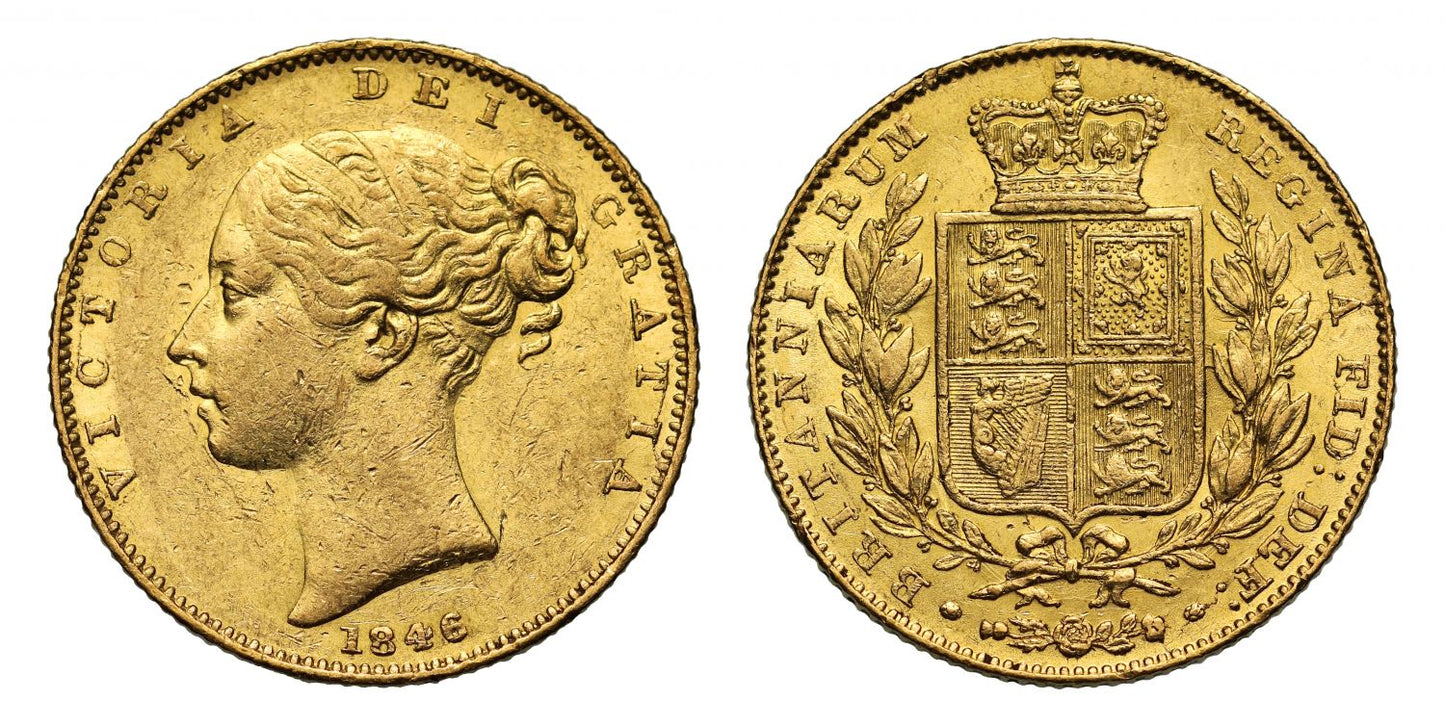 Victoria 1846 Sovereign