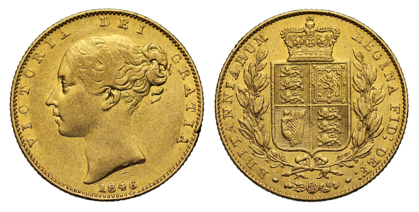 Victoria 1846 Sovereign
