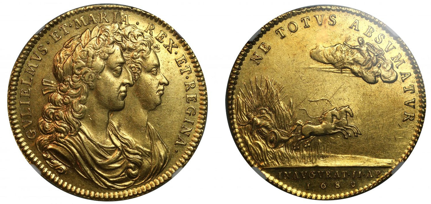 Coronation of William & Mary, 1689.