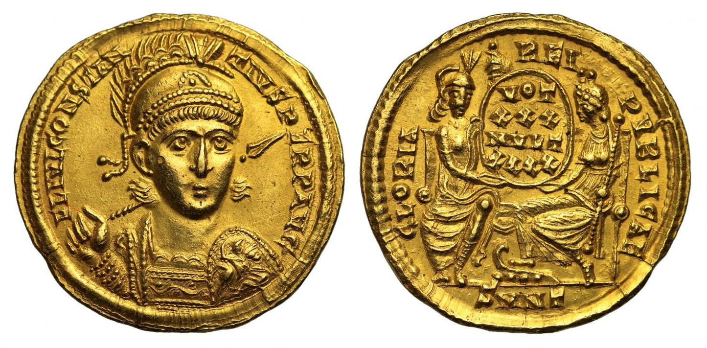 Constantius II, Gold Solidus, Mint of Nicomedia