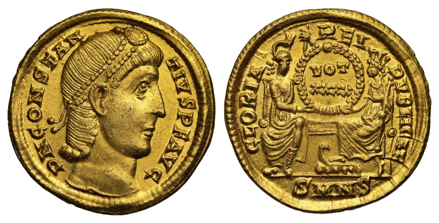 Constantius II, Gold Solidus, Mint of Nicomedia
