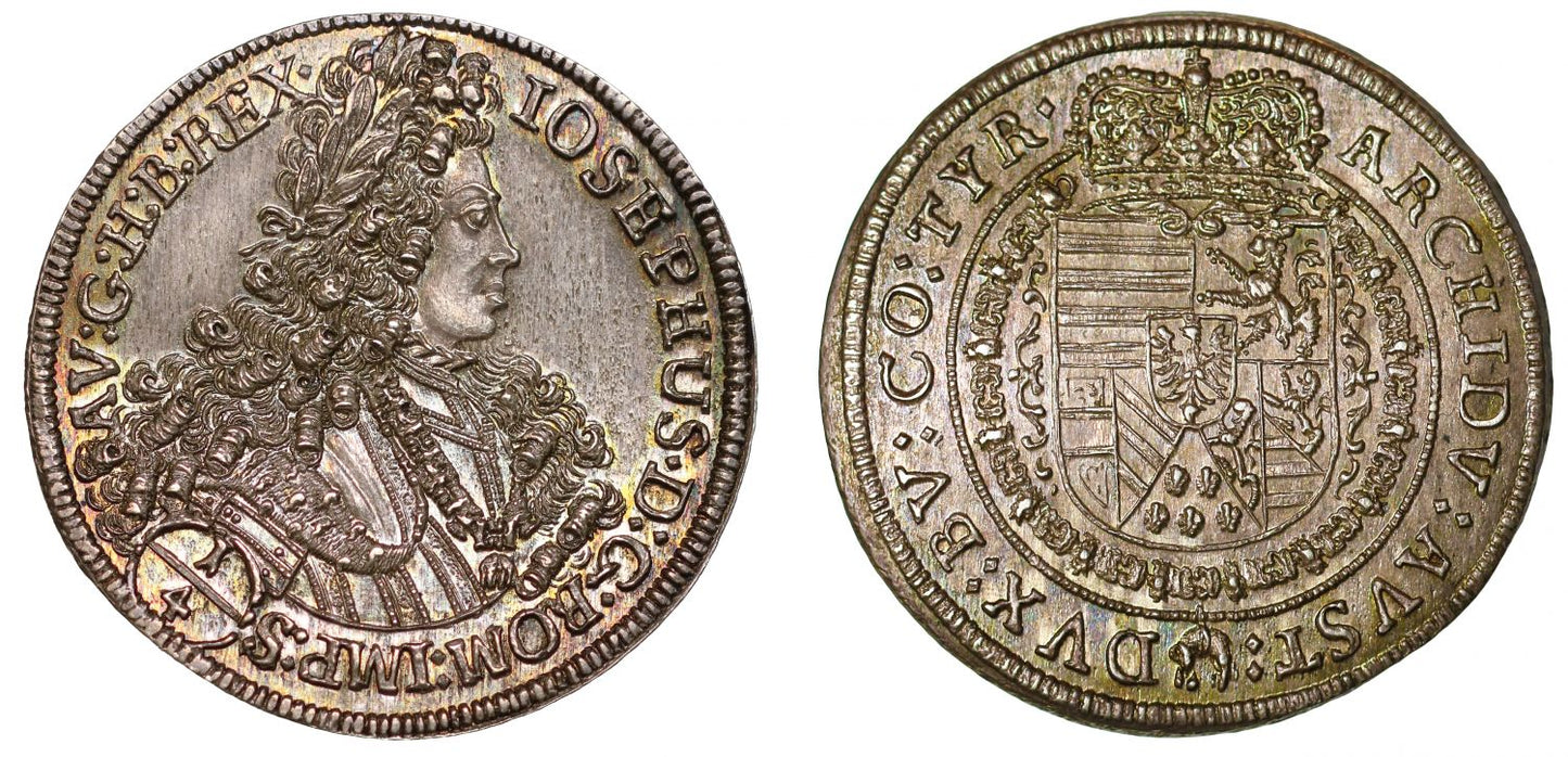 Austria, Josef I 1/4-Thaler, Hall.