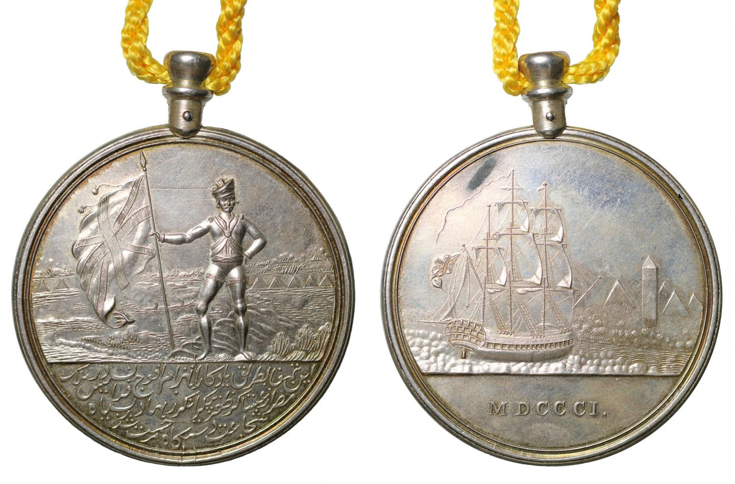 Honourable East India Company's Medal for Egypt, 1801.
