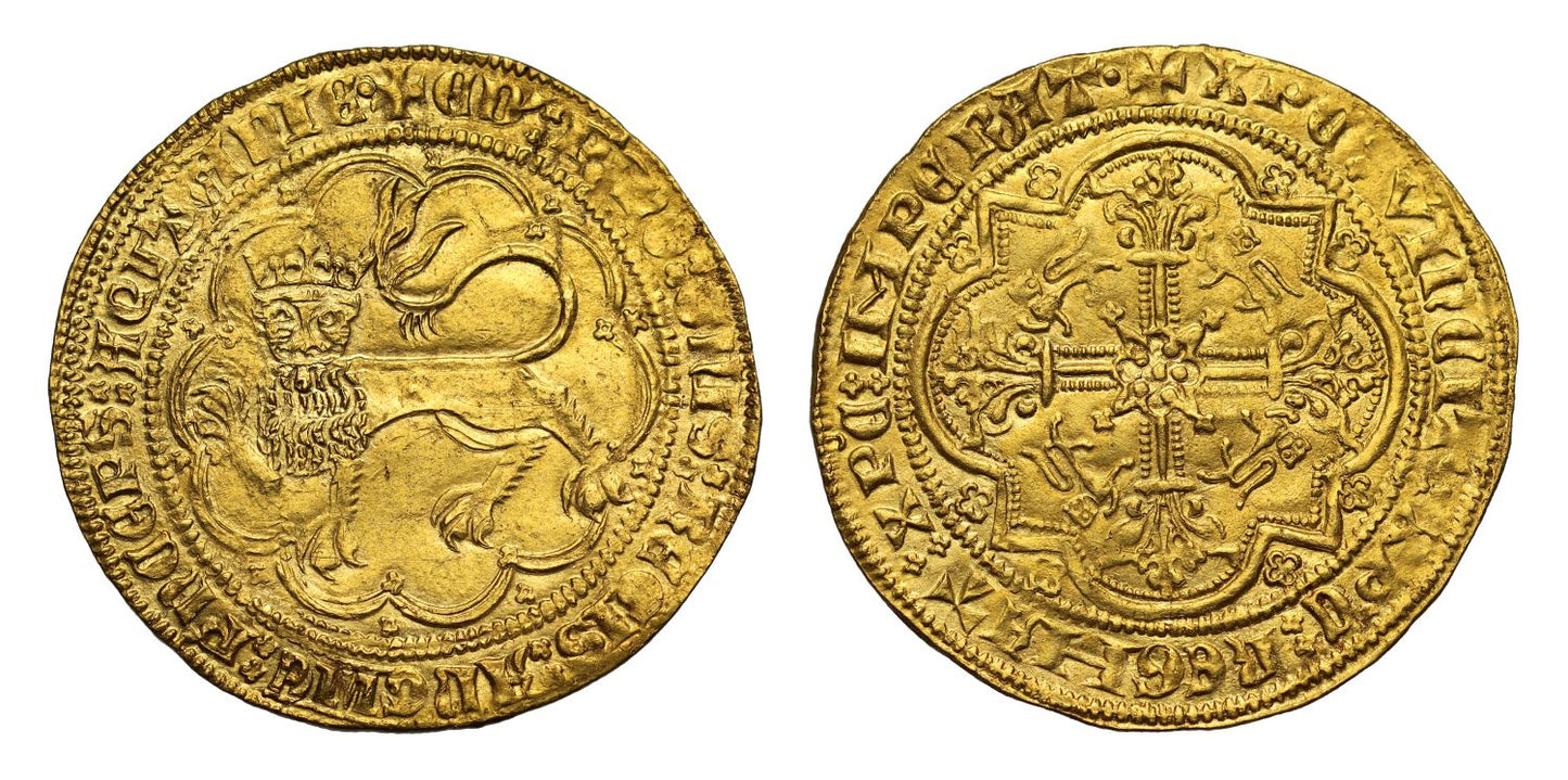 Anglo-Gallic, Edward the Black Prince Leopard d'Or