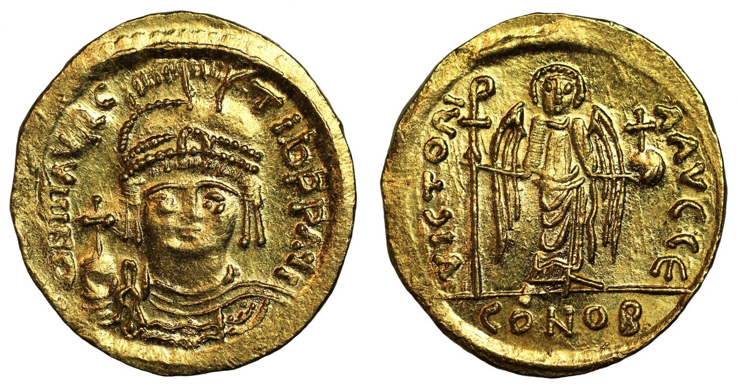 Maurice Tiberius, Gold Solidus