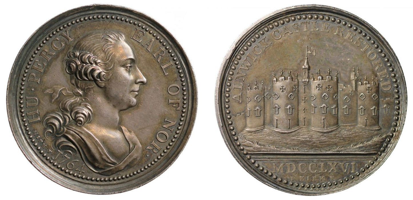 Restoration of Alnwick Castle, 1766.