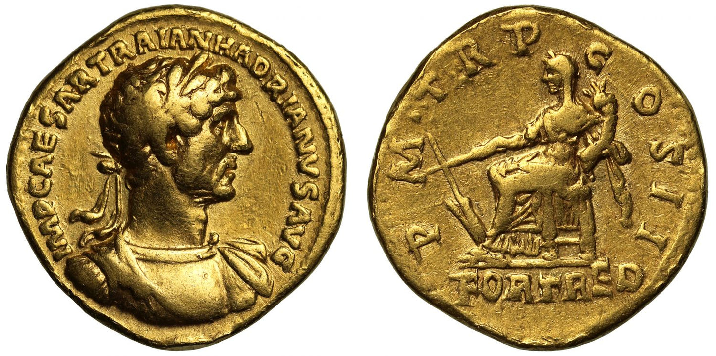 Hadrian, gold Aureus