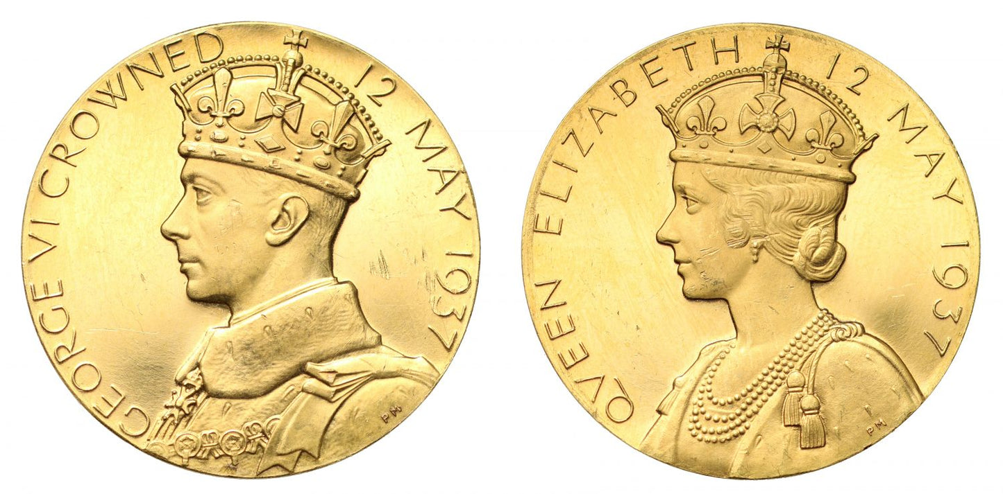 Coronation of George VI, 1937. Only 422 struck PF62 ULTRA CAMEO