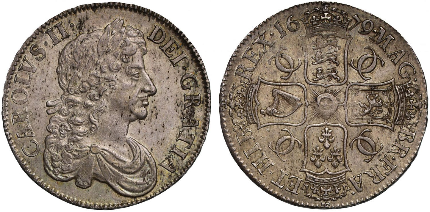 Charles II 1679 Crown third bust