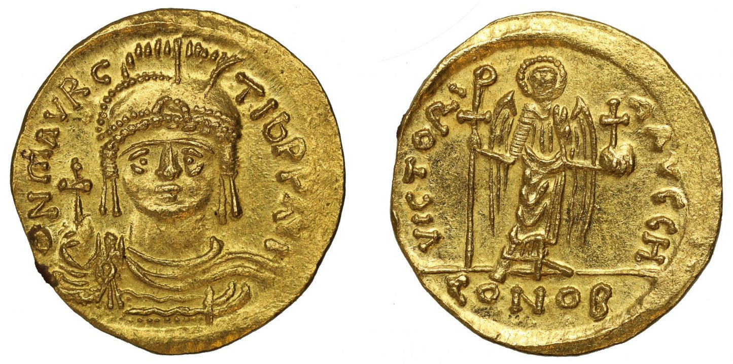 Maurice Tiberius, Gold Solidus